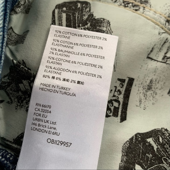 Anthropologie Jeans Pilcro and the Letterpress Denim Jeans 30 NWT - Picture 12 of 13